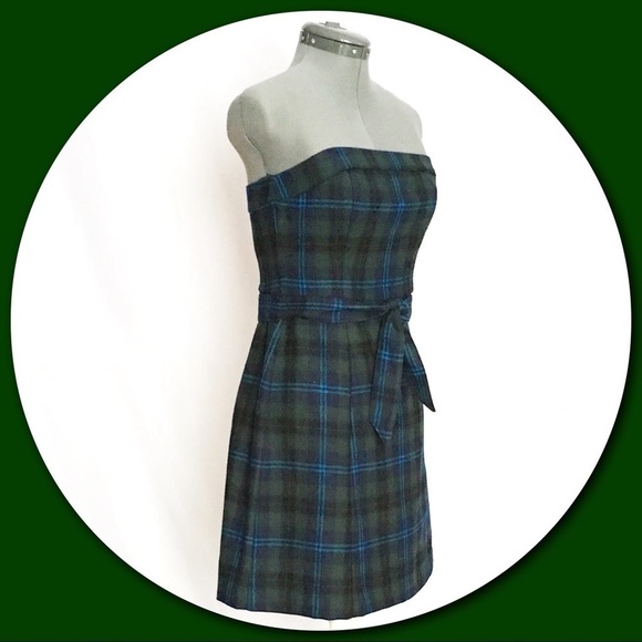 𝅺american Eagle Outfitters 💕Winter Plaid Dress💕 - Picture 2 of 7